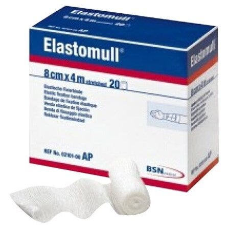 Benda Elastica Autoadesiva Elastomull Haft Blu 8x400cm