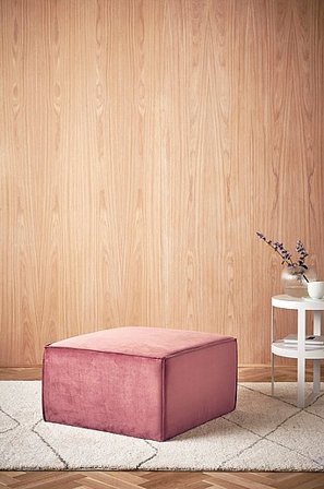 Jotex - Sofamodul - Mellem Støvrosa - BALTIMORE - Køb Siddepuffer hos Jotex