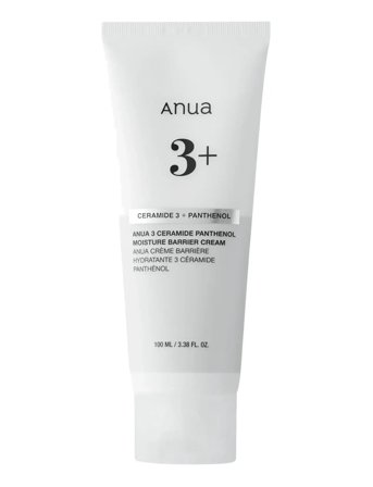Anua 3 Ceramide Panthenol Moisture Barrier Cream - White - 100 ML