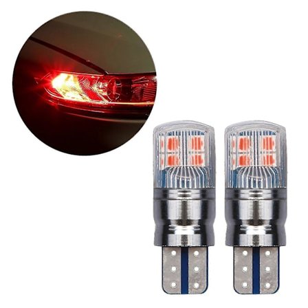 2kpl 800lm W5w 3030 Smd Canbus Auto Kuorma-auto T10 Led Kiila Vaihtolamppu Peruutus Kojelauta Lamppu Polttimot Pysäköintivaloihin