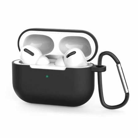 Black Apple AirPods Pro Case Shock -Proof Protective Case Silicone