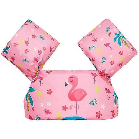 Babyarmband, Babybojar, Barnsimvästar 2-6 År, Träningsvästar 14-30kg Flamingo
