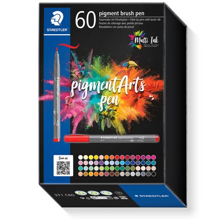 Staedtler Pigment Arts Brush Pen 60-er Set