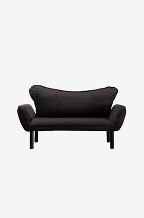 Hanah Home - Sovesofa 2-seter - Chatto - Svart - Sovesofaer - Fra Homeroom