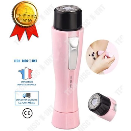 TD elektrisk rakapparat för kvinnor ansikte baddräkt bikini i duschen utan smärta mustasch man kropp känslig hud vattentäta batterier