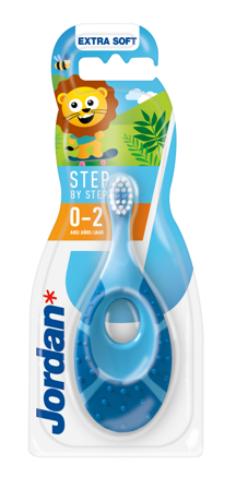 Jordan Tannbørste Extra Soft Barn, Assorterte farger, 1 stk.