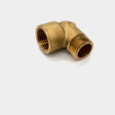 Raccord de tuyau pour chauffe-eau, G15 (mâle) à G15 (mâle), 90°