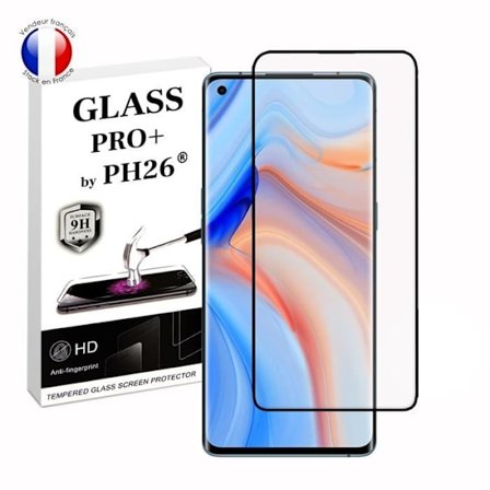 Suojauskalvo - KOKONAISUUS - Oppo Reno 4 Pro - Karkaistu lasi - Ultra kestävä - Kokonaisvaltainen suojaus