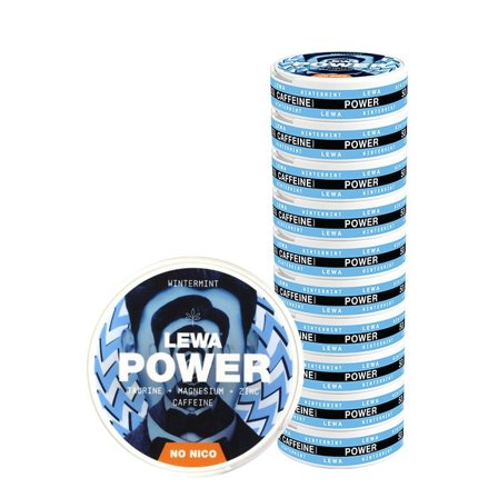 10 x LEWA Functional NoNico POWER Wintermint