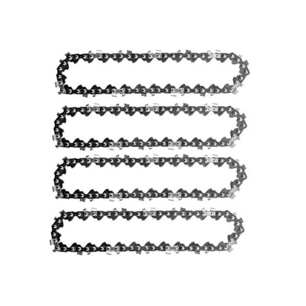 4PCS 4 Tum Mini Sladdlös Elektrisk Motorsåg Kedjesåg för Trädkapning Trädgrenar Beskärning Trädgårdsskötsel