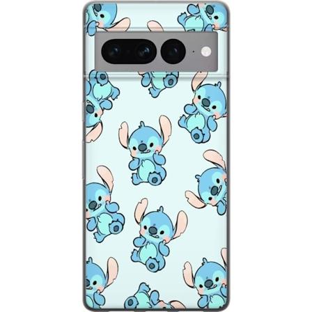 Google Pixel 7 Pro Genomskinligt Skal Stitch mönster