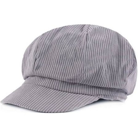 Dam Vintage Newsboy Cabbie Skärmmössa Varm Baker Boy Visir Hatt Flat Cap