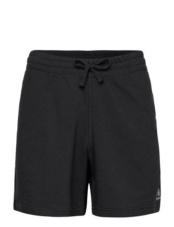 Uni-Ssentials French Terry Short Shorts Sweat Shorts Svart New Balance*Betinget Tilbud
