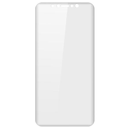 IMAK 2 stk fulddækkende skærmbeskyttelsesfilm til iPhone X Transparent