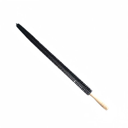 Radiatorrengöringsborste, 80 cm radiatorborste, flexibel lång rengöringsborste med trähandtag för element, torktumlarludd och tvättmaskin