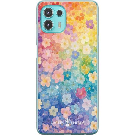 Kompatibelt Mobildeksel til Motorola Motorola Edge 20 Lite Cactus and Friends – RainbowBloom