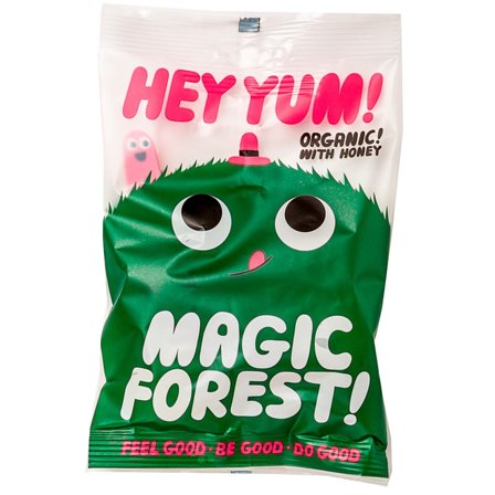Hey Yum! Magic Forest Ø 100 g, Helse & Madvarer, Snacks, Lakrids & Vingummi