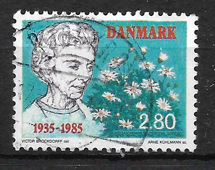 Danmark - AFA 832x - Stemplet