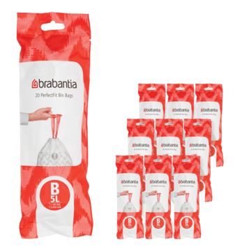 Avfallspåsar Brabantia B 5-7L 10x20st