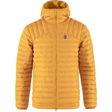 Fjällräven Herr's Expedition Lätt Hoodie in Mustard Yellow | Size: 2XL, Polyester