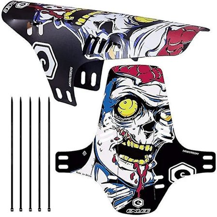 2 st Styrskydd Cykel Fender MTB Lera Skydd Fram Bak