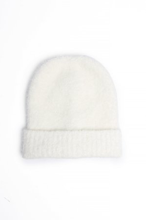 NA-KD Beanie - Hattar och kepsar - OffVit - One Size