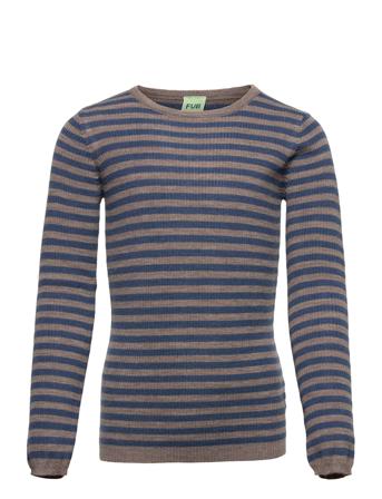 Rib Blouse Pullover Multi/mønstret FUB