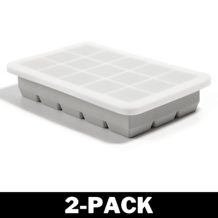 Ice Cube Tray - Stora Isbitar - Grå