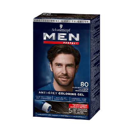 Schwarzkopf Men Perfect Hårfärg Hår Herr Brun 80ML