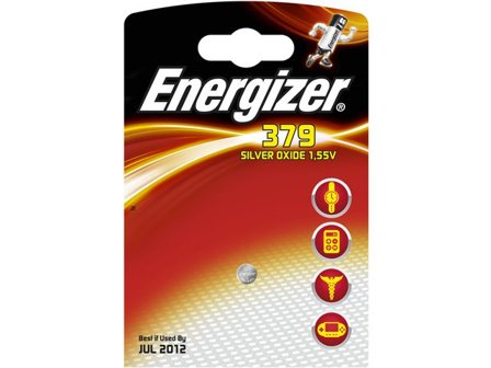 ENERGIZER Batteri Silveroxid 379 - Lyreco - Kontorsmaskiner - Batterier - Knappcellsbatterier