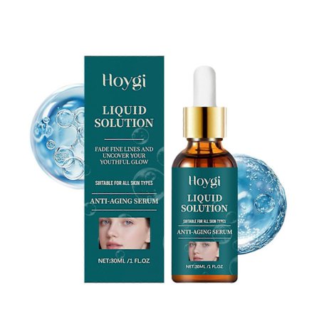 Anti-aldringsserum Reduserer Rynker Bleker Fine Linjer Hvitende Oppstrammende Lysner Flekker Reparerende Nærende Fuktighetsgivende Ansiktsessens