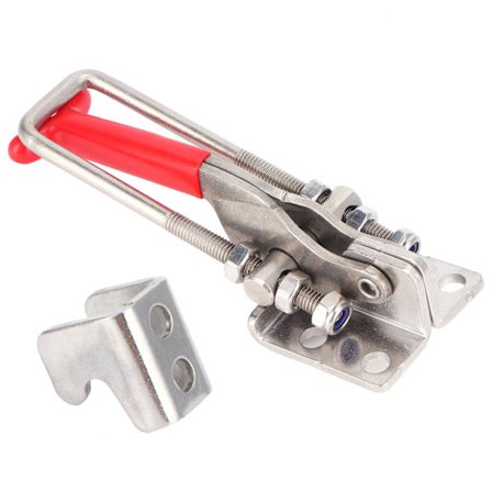 Spænde Lås Hasp Hardware Fastgørelse Justerbar Rustfrit Stål Skifteklemme Forsyning 431SS Skiftelås