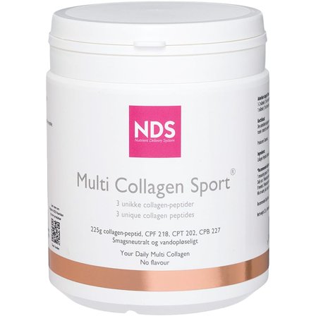 NDS Multi Collagen Sport 225 g, Helse & Madvarer, Kollagen, Kollagenpulver