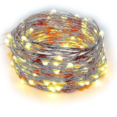 30m 50m 100m LED-valosarjat Koristelu Makuuhuoneen Sisustus Uusivuosi Garl