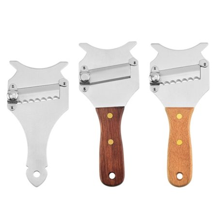 3 ostehøvle, justerbare i rustfrit stål