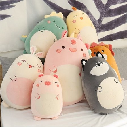 Upouusi 60 cm Squishmallows pehmolelu söpö pehmeä iso tyyny-WELLNGS