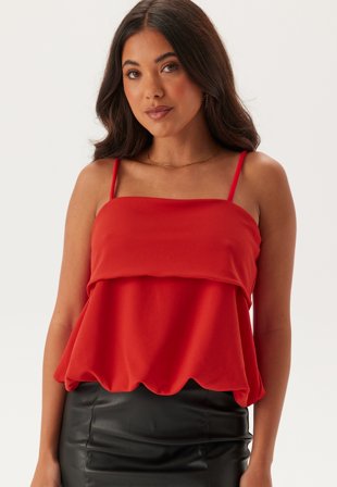 BUBBLEROOM Balloon Strap Top Tøj