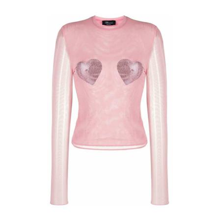 Blumarine T-Shirts Pink, Dame Bluser