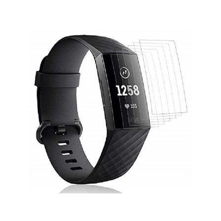 3-PACK Fitbit Charge 3 Premium Skärmskydd CrystalClear