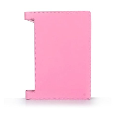 Lenovo Yoga Tab 3 10 lychee textur läderfodral - Rosa