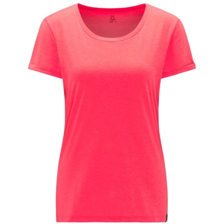 Haglöfs Ridge Hike Tee Women Women short-sleeved sweaters Pink XS