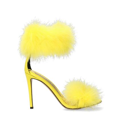 Alexandre Vauthier Sandalen , Geel , Dames , Maat: 39 EU
