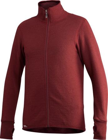 Woolpower - Full Zip Jacket 400 -takki - Unisex - Rust Red- Takki - Unisex