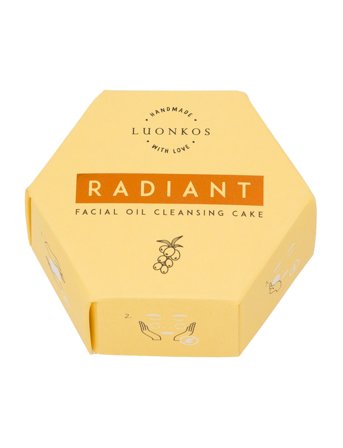 Luonkos Radiant Facial Oil Cleansing Cake - Yellow - 60 ml