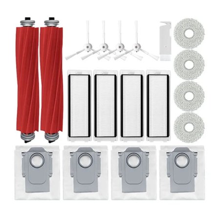 Roborock Q Revo / P10 tillbehör Huvudborste sidoborste Mopp A7400RR...