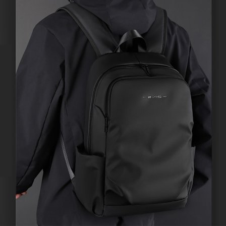 Vedenpitävä nailonreppu, 44 x 29 x 16 cm