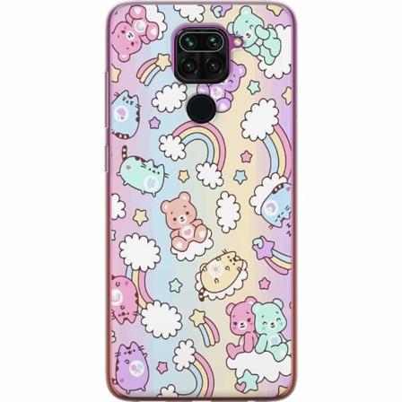 Xiaomi Redmi Note 9 Genomskinligt Skal Kawaii