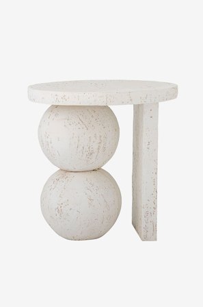 Bloomingville - Tally Sivupöytä - Valkoinen - Pikkupöydät - - Homeroom