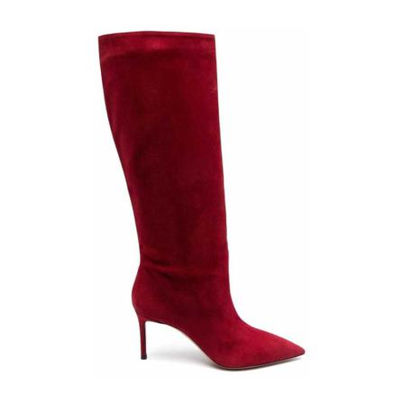 Aquazzura, Heeled Boots Rood, Dames, Maat:40 EU