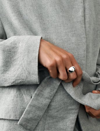 Pernille Corydon Faith Ring - Silver - 55